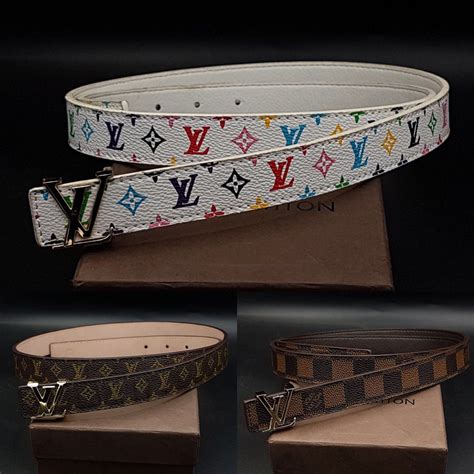 louis vuitton belt real price|Louis Vuitton unisex belt.